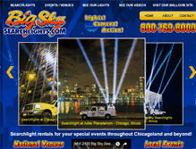 Tablet Screenshot of bigskysearchlights.com